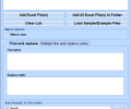 Excel Find and Replace Comments Software Скриншот 0