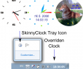 Skinny Clock Screenshot 0