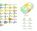 Money Icon Set Скриншот 0