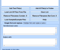 Find and Replace In Multiple Text Files Software Скриншот 0