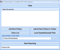 MS Word Export To Multiple PDF Files Software Скриншот 0