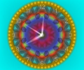 2D Gold Clock Screensaver Скриншот 0