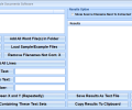 MS Word Extract Data & Text From Multiple Documents Software Screenshot 0