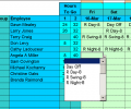 Easy Shift Scheduler for Excel Скриншот 0