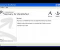 Recovery for WordPerfect Скриншот 0