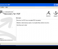 Recovery for PDF Скриншот 0