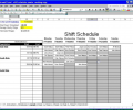 Shift Scheduler for Excel Скриншот 0