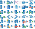 Database Icon Set Скриншот 0
