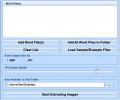 MS Word Extract Images From Multiple Documents Software Скриншот 0