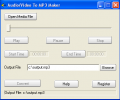 Audio/Video To MP3 Maker Скриншот 0