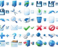 Blue Icon Library Скриншот 0