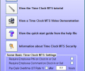 Time Clock MTS Скриншот 1