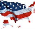 Patriotic USA Flash Map Скриншот 0