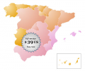 Spain Online Map Locator Скриншот 0