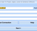 MySQL Change Case To Proper, Upper, Lower & Sentence Software Скриншот 0