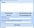 MS Word Print Multiple Documents Software Скриншот 0