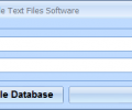MS Access Import Multiple Text Files Software Скриншот 0