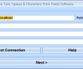MySQL Remove Text, Spaces & Characters From Fields Software Скриншот 0