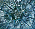 Ice Clock 3D Screensaver Скриншот 0