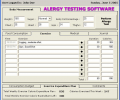 Alergy Testing Software Скриншот 0