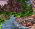 Spring Valley 3D Screensaver Скриншот 0