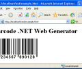 BarCode ASP.NET Web Control 1.5 Скриншот 0