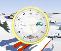 Snowy Clock ScreenSaver Скриншот 0