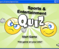 Sports and Entertainment Quiz Скриншот 0