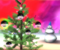 3D Christmas Space screensaver Скриншот 0