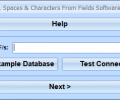 FoxPro Remove Text, Spaces & Characters From Fields Software Скриншот 0