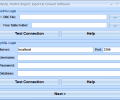 MySQL FoxPro Import, Export & Convert Software Скриншот 0