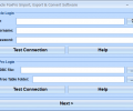 Oracle FoxPro Import, Export & Convert Software Screenshot 0