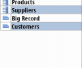 Mobile DBViewer Plus for Nokia S60 3rd E Скриншот 0