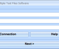 Oracle Import Multiple Text Files Software Скриншот 0