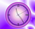 Lacy Clock ScreenSaver Screenshot 0