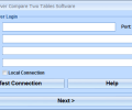 MS SQL Server Compare Two Tables Software Скриншот 0