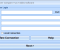 MS SQL Server Compare Two Tables Software Screenshot 0