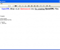 OpenXML Writer Скриншот 0