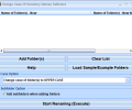 Change Case Of Directory Names Software Скриншот 0