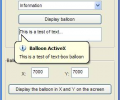 Easy Balloon ActiveX Скриншот 0