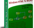 Windows HTML To WORD Скриншот 0
