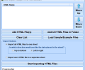 Excel Import Multiple HTML Files Software Скриншот 0