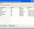 Instant Messengers Password Recovery Master Скриншот 0