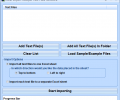 Excel Import Multiple Text Files Software Скриншот 0