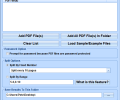 PDF Split Multiple Files Software Скриншот 0