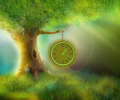 Magic Tree Clock ScreenSaver Скриншот 0