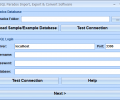 MySQL Paradox Import, Export & Convert Software Скриншот 0