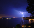 Awing Pictures of Lightning Screensaver Скриншот 0