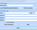 MS SQL Server Paradox Import, Export & Convert Software Скриншот 0