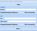 FoxPro Paradox Import, Export & Convert Software Screenshot 0